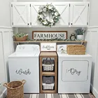 Наклейки виниловые для стирки и сушки, 2 шт., PW940