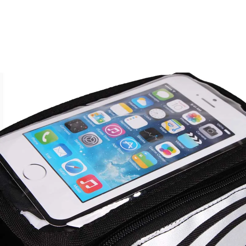 Сумка велосипедная с сенсорным экраном 5 7 дюйма водонепроницаемая сумка для