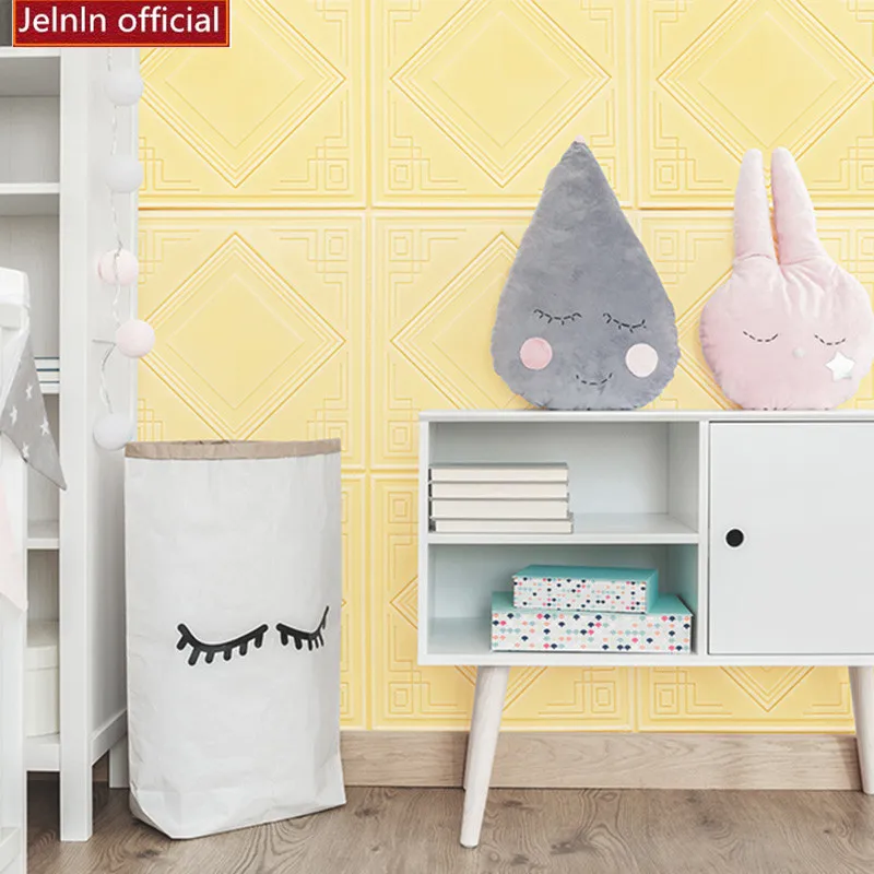 Китайский узор 3d Розовые наклейки на стену свадебная комната детская Гостиная ТВ