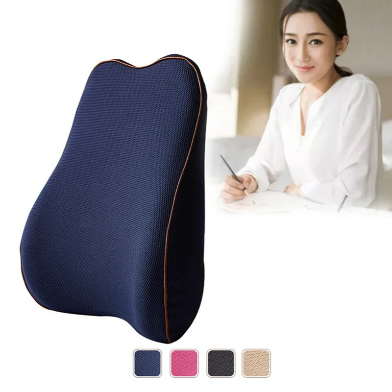 

Memory Foam Waist Lumbar Side Support Pillows for Waist Pain Spine Coccyx Protect for Car Seat Office Sofa Chair Back Cushion
