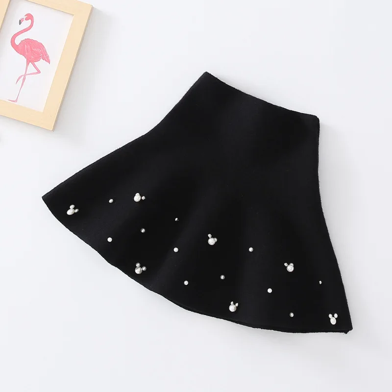 Детская юбка CYSINCOS осенняя эластичная трикотажная для девочек плотная