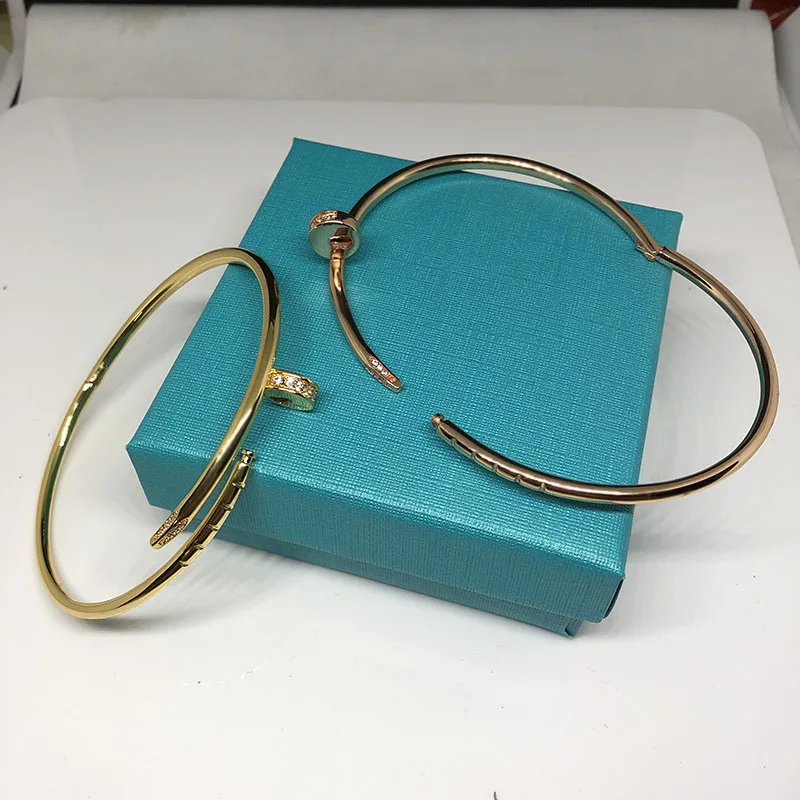 

925 Sterling Silver Bracelet Rose Gold Silver Color Luxury Brand High Quality Charm Couples Style Fashion Lady Anniversary Gift