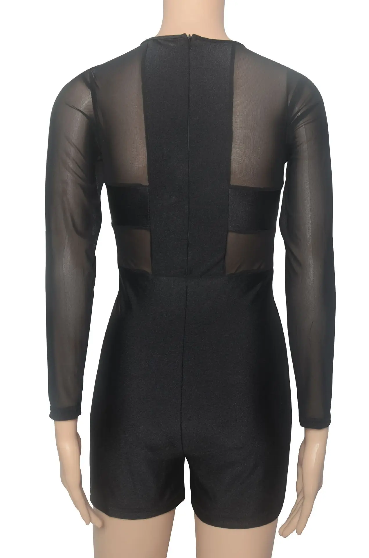 

Adult Ballet Leotards Full Sleeve Gymnastics Leotards Ballet Mesh Bodysuits Women Girl Black