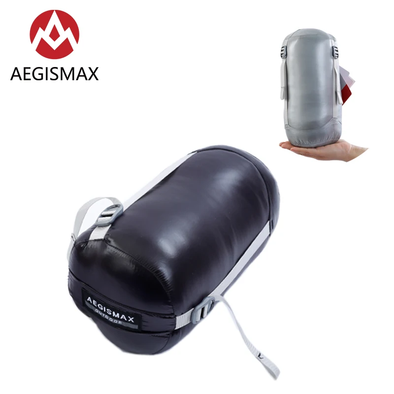 AEGISMAX E Длинные Черный Открытый Кемпинг Сверхлегкий конверт 3 сезон пуховый