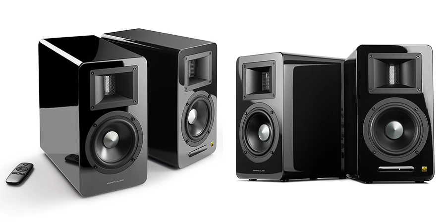 EDIFIER Airpulse A100 монитор с сенсорным Áudio Bluetooth 4,1 aptX Certificado de Áudio высокое resolução ВЧ de seda-cúpula AUX USB