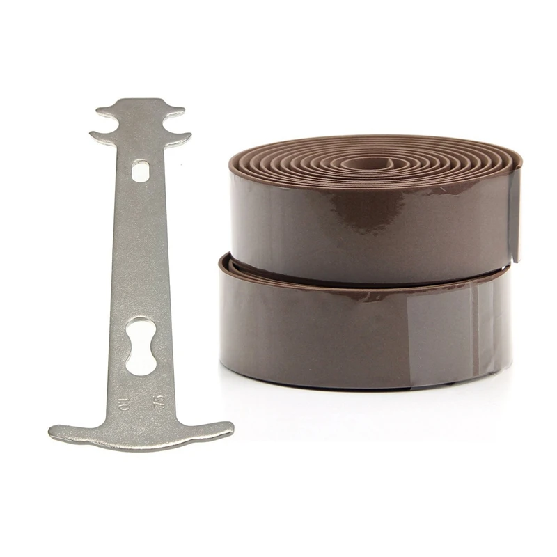 Велосипедная пробка руля оберточная лента + 2 бар вилки кофейный и велосипедный