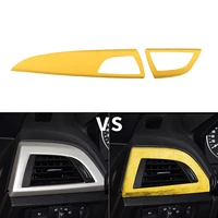 for bmw 1 series f20 f21 f22 1pc auto front dashboard trim cover sticker car air vent decorative frame auto interior accessories