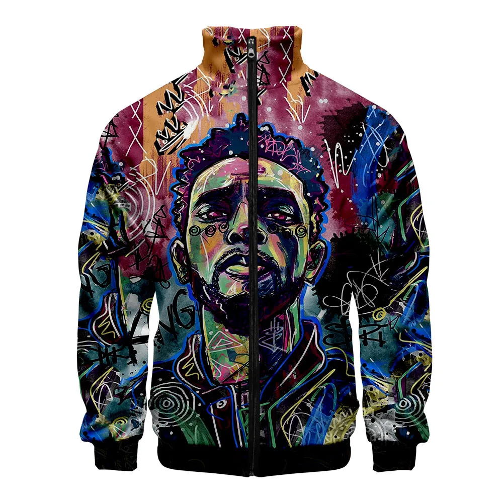

Black Panther Chadwick Boseman 3D Stand Collar Hoodies WAKANDA FOREOVER streetwear hoodie sweatshirt hip hop jacket men clothing