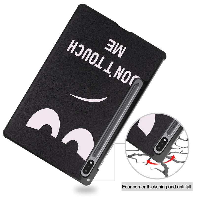 

New Case For Samsung Galaxy Tab S7 Plus 12.4"2020 SM-T970 SM-T975 T976 T970Tab S7 11" 2020 SM-T870 T875 T876 Stand Tablet Cover