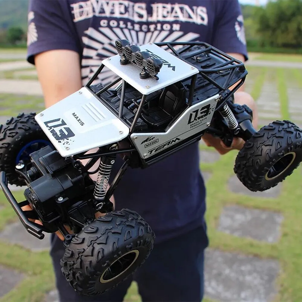 1:18, гигантские 4WD радиоуправляемые машинки, сплав, скорость 2,4G, Радиоуправление, сплав, внедорожные грузовики, игрушки, горячая Распродажа, безопасные подарки для детей на день рождения, jouet