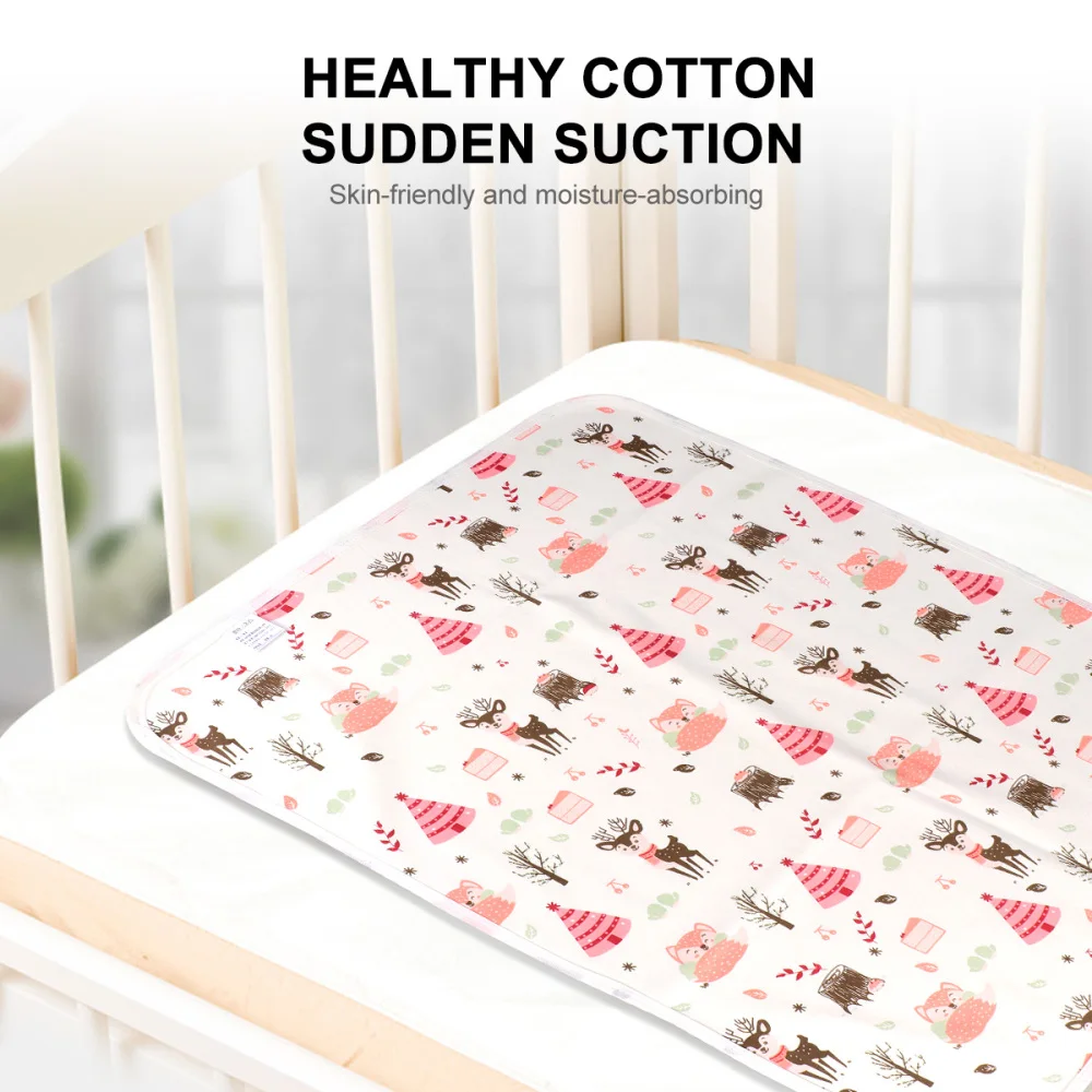 Детские Водонепроницаемые пеленки колодки дышащий хлопок пеленания коврик