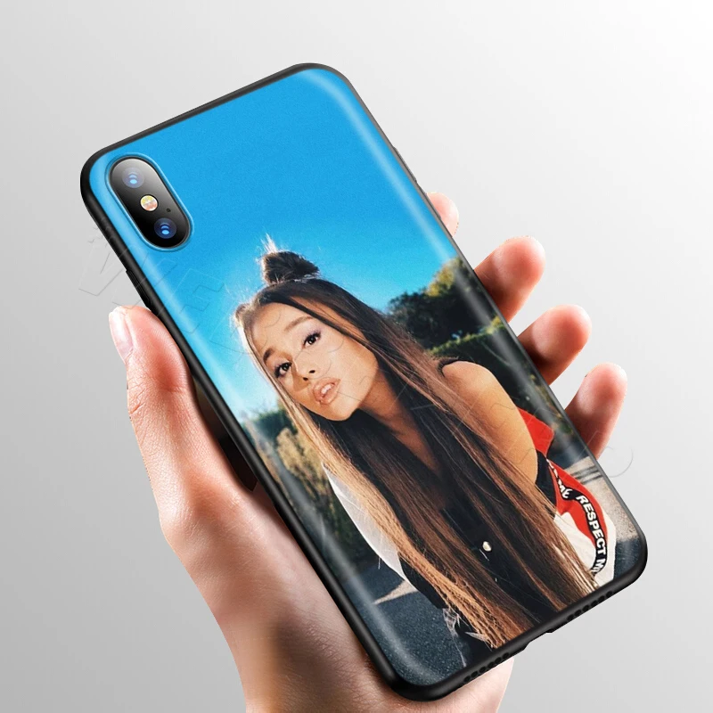 2 Webbedepp Ariana Grande Прекрасный чехол для Apple iPhone 11 Pro XS Max XR X 8 7 6 6S Plus 5 5S SE - Цвет: 2