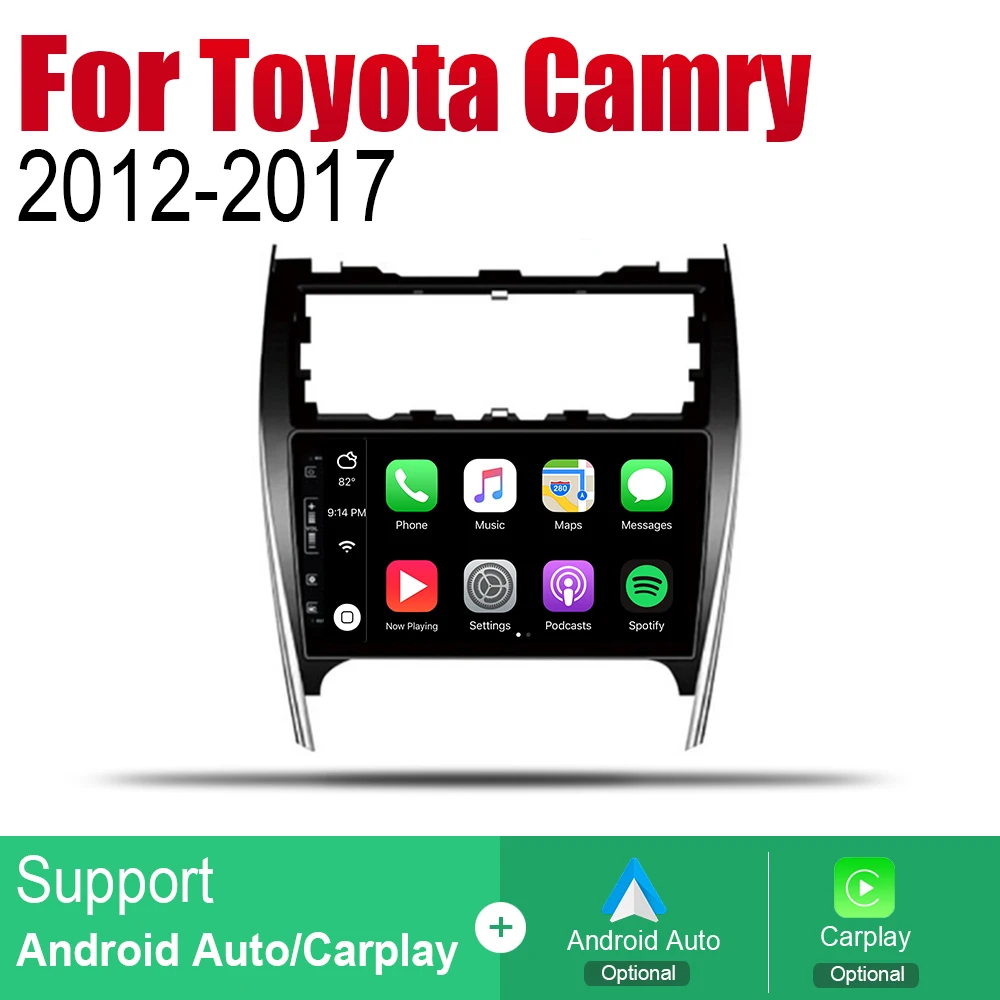 ZaiXi Android автомобильный Радио Стерео GPS навигация для Toyota Camry 2012 ~ 2017 Bluetooth wifi 2din