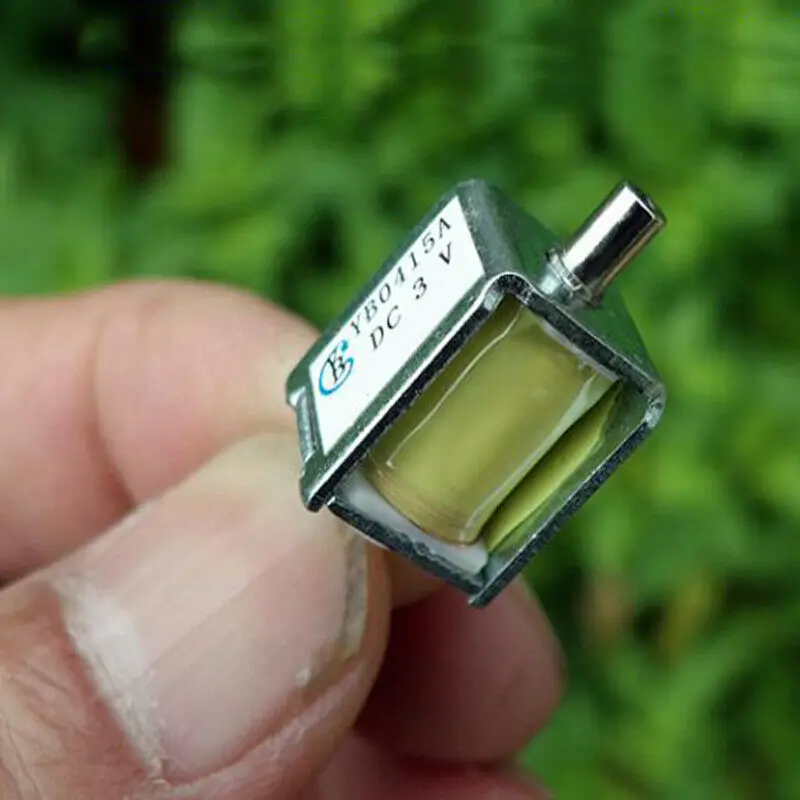 Постоянный ток 3 В нормально открытый микро Соленоидный клапан N/O 100mA 0 15 Вт Dia.