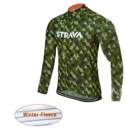 3 STRAVA, Джерси для велоспорта, Зимняя Теплая Флисовая одежда для велоспорта, теплая зимняя одежда для велоспорта Northwave - Цвет: 3