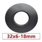 Магнит ферритовый 5-50 шт.лот, кольцо с отверстием 32*6 мм, 18 мм, черный круглый динамик Y30, магнит 32x6 мм с отверстием 18 мм 32 мм x 6 мм, керамический магнит