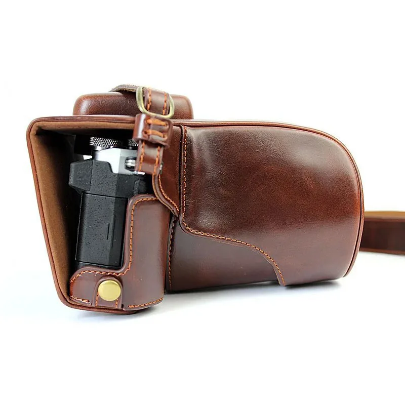 Ретро чехол для камеры из искусственной кожи Em5ii съемный аккумулятор упаковка