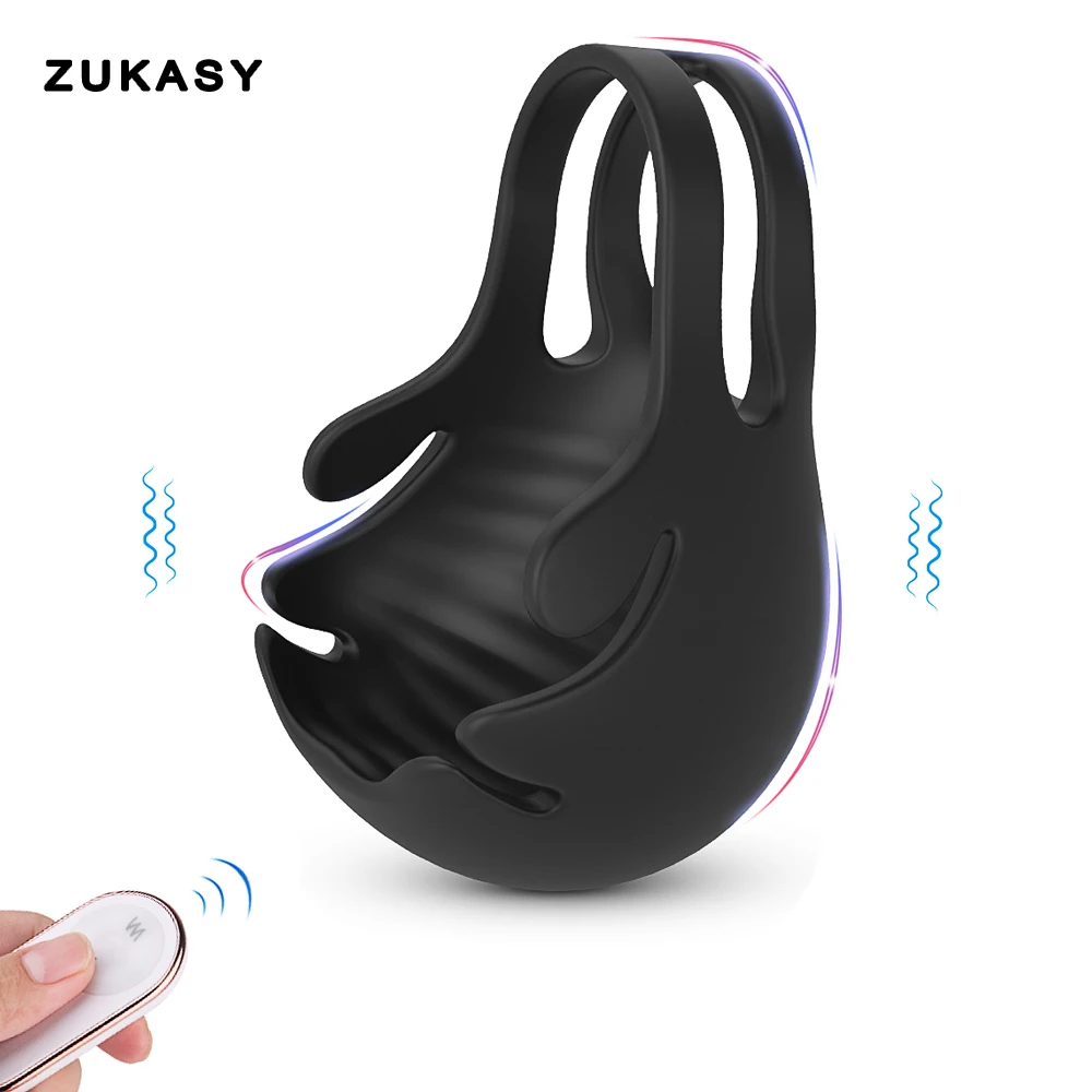 Вибратор для пениса массажер яиц секс игрушки мужчин Задержка эякуляции мужской