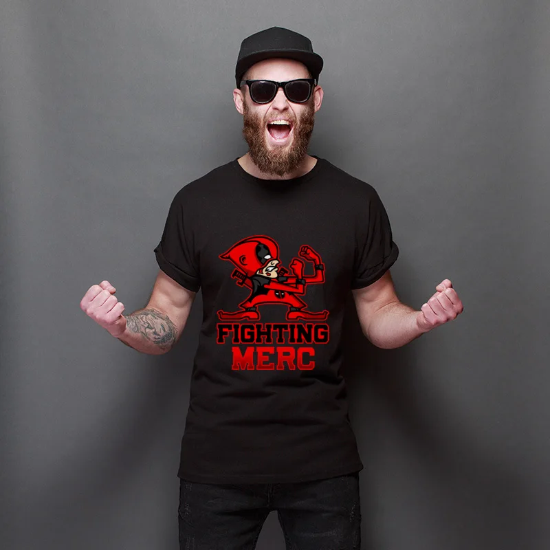 

2021 Hot Sale Fighting Merc Regular Unisex T Shirt Special Classic Tops T Shirt Cotton Crew Neck TShirts Drop Shipping