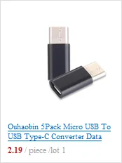 Ouhaobin type-C гнездовой разъем для Micro USB 2,0 конвертер адаптер для передачи данных обеспечивает сверхскоростную зарядку и передачу преобразователя