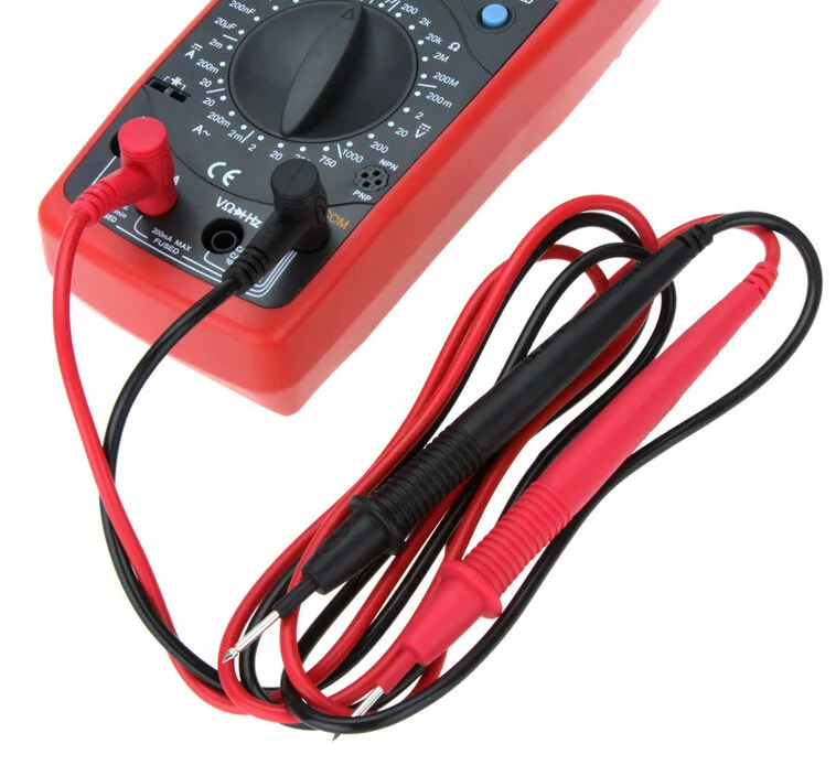 Цифровой мультиметр с автоматическим выбором диапазона и ЖК