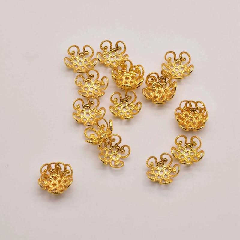 

20 Pcs/Lot 10mm 18K Brass Gold Plated Hollow Torus Handmade Jewelry Accessory For Making Earrings Diy Craft Wholesale JA0211