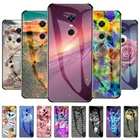 Чехол для Xiaomi Redmi Note 9 Pro, чехол для Redmi Note 8, 9 Pro Max, 9S, 8T, 10X, Poco M2 Pro, чехол из силикона и закаленного стекла для Redmi 9, 8, чехол для телефона