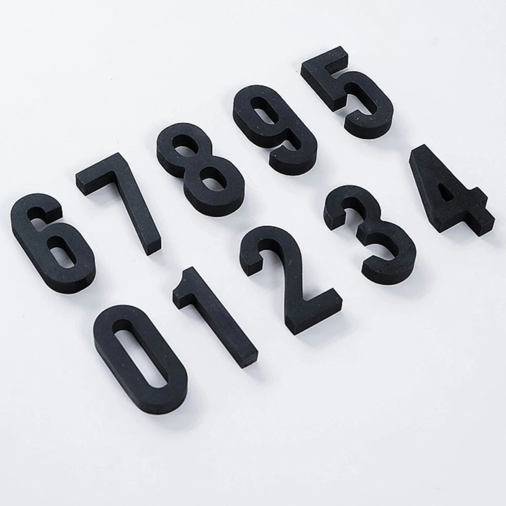 

Creative Density Board Stereoscopic Advertisement English Alphabet Hotel Logo Household Wall Traceless Number Doorplate Lettters