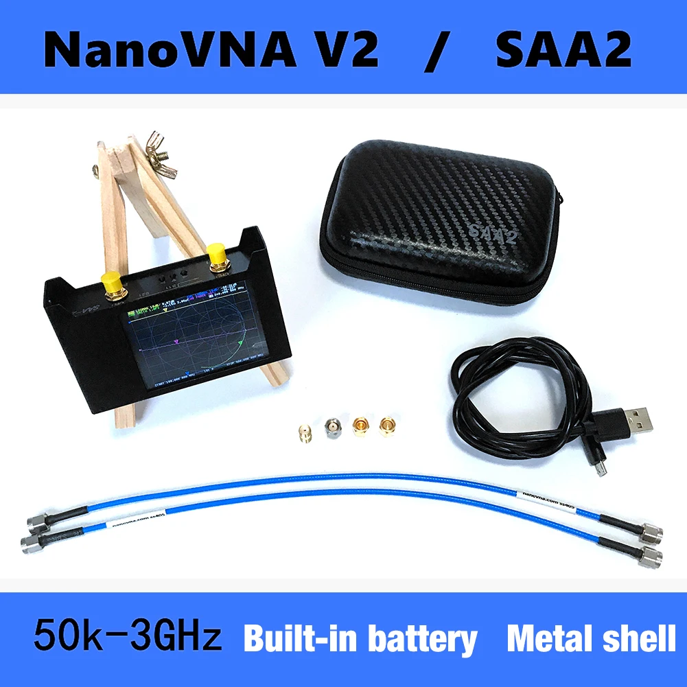 

Network Analyzer Durable Metal Accurate Antenna Analyzer With 2.8-inch Display Vector Analyzer Electronic Accessories