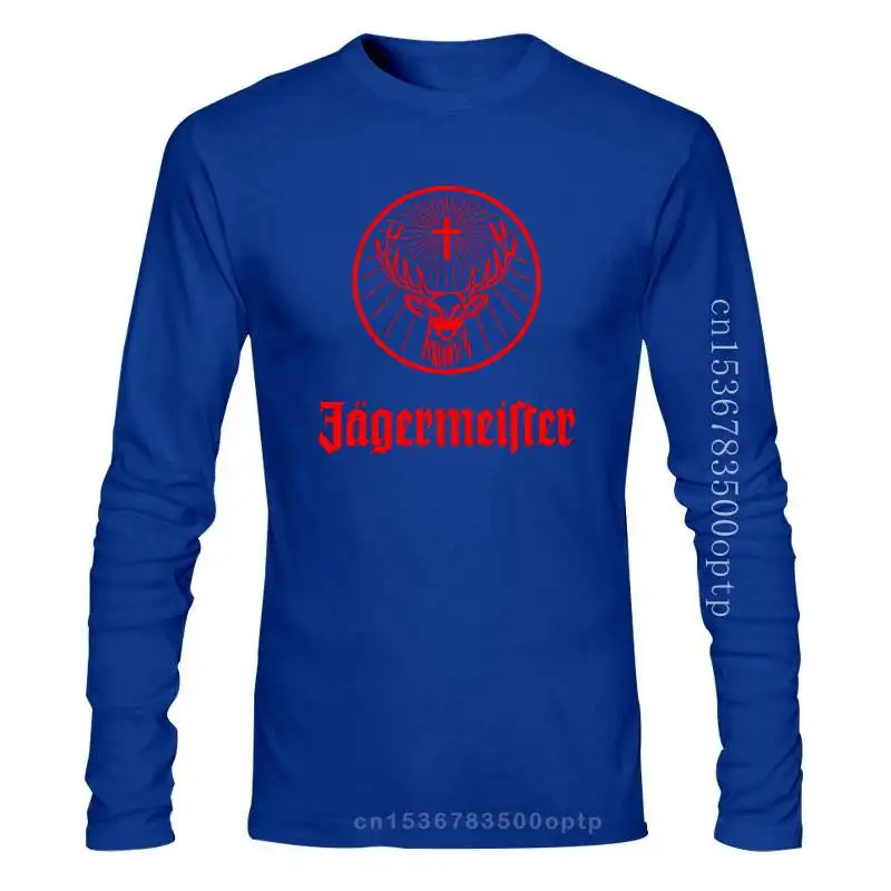 

New Jagermeister T Shirt Alcohol Drink Logo Orange Printed Men'S Size S 2Xl