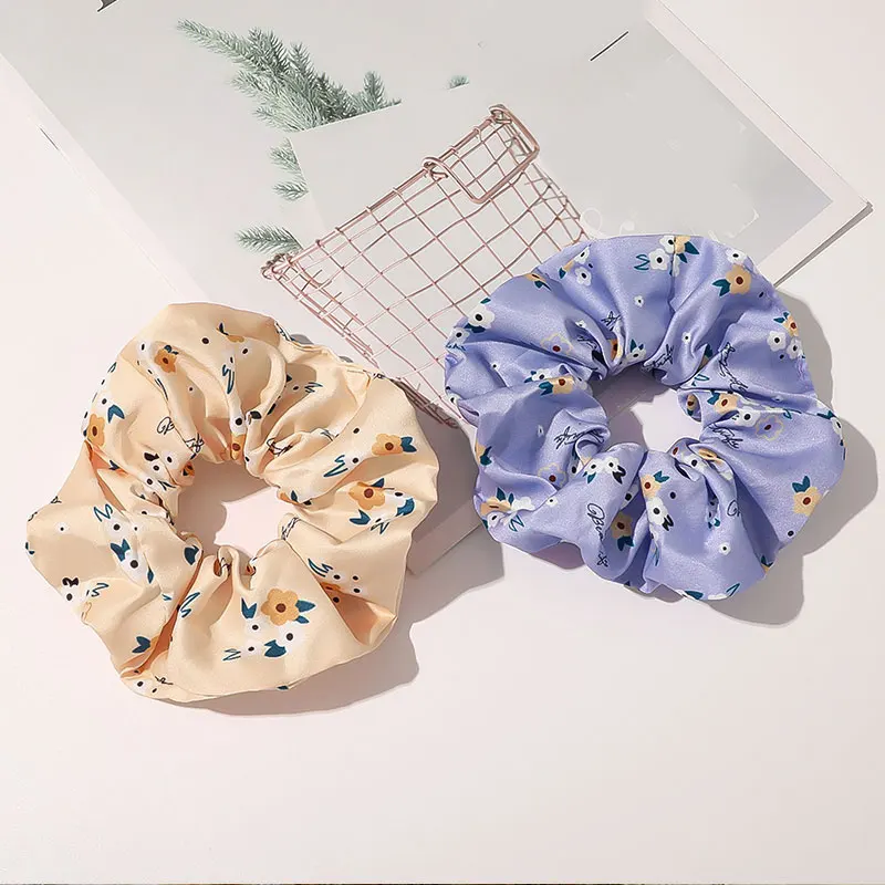 Резинки для волос эластичные резинки кольца галстуков веревка с цветочным