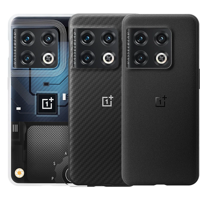 Cena NE2210 Oryginalna Obudowa OnePlus 10 Pro Carbon Oryginalna Jedna Plus 10 Pro Tylna Pokrywa Karbon Twardy Piaskowiec Quantum Etui Zderzak