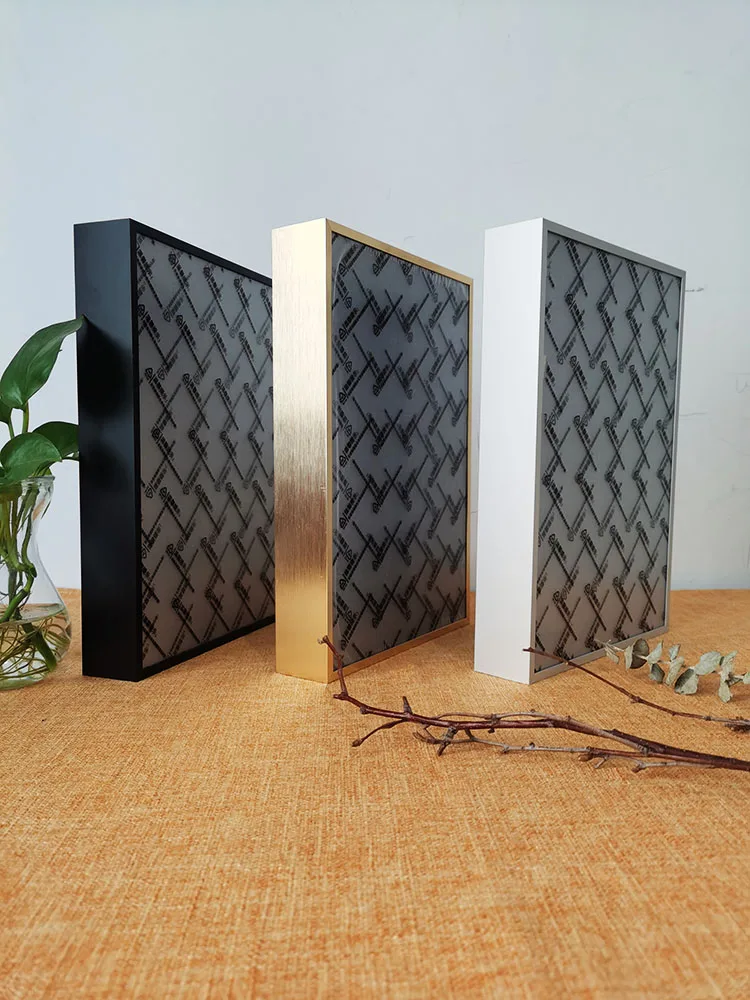 

Picture Frame Metal Poster Frame 4.5 cm Thickness Classic Aluminum Photo Frames For Wall Hanging A3 A4 Certificate Frame