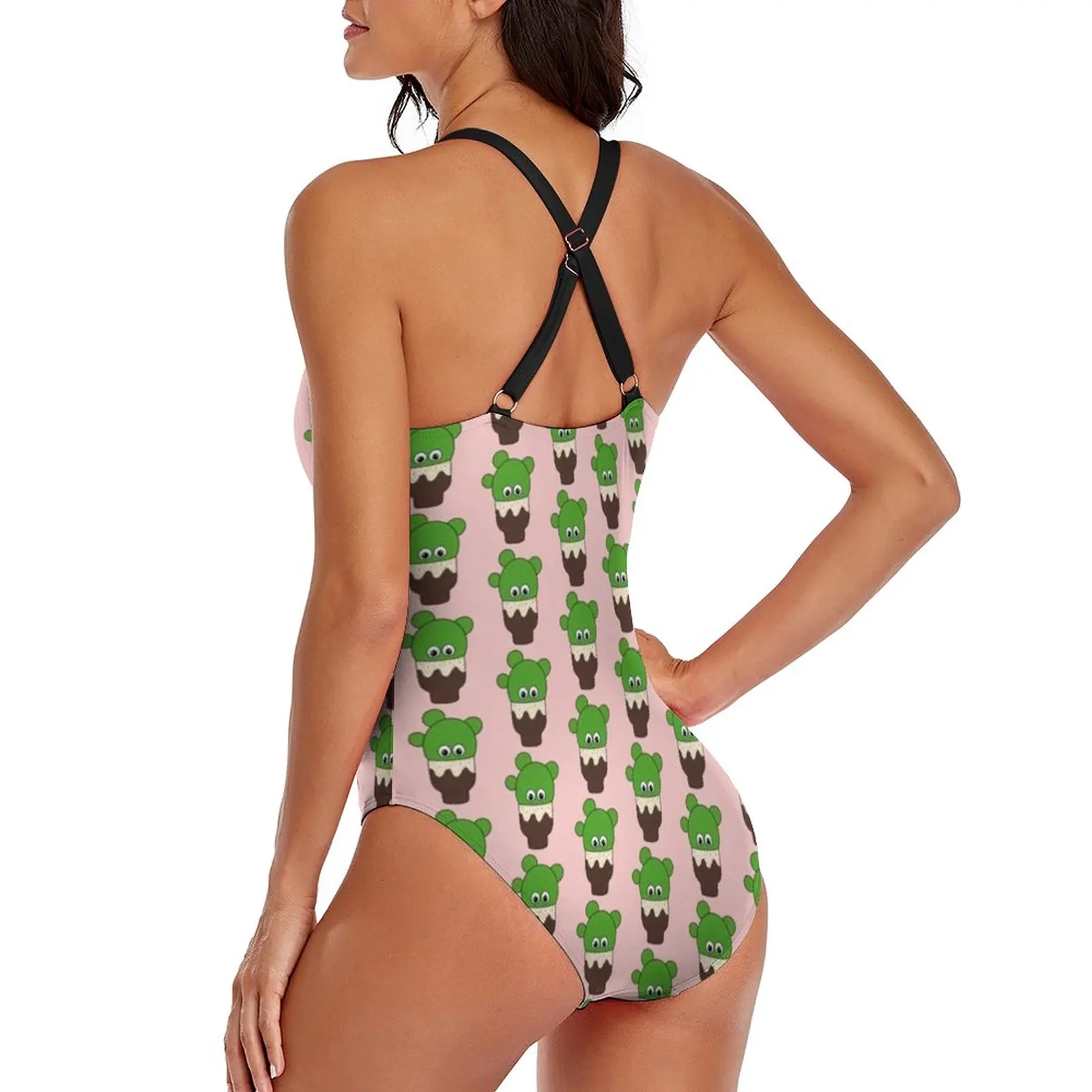 

Cactus Swimsuit Sweet Summer Swimwear Female Sale 1-Piece Bathing Suit