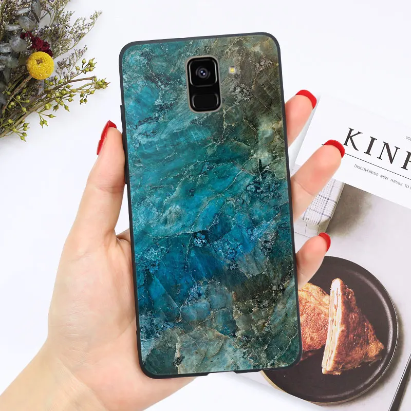 Чехол для Samsung J4 Plus чехол Galaxy J6 2018 J3 J5 J7 2017 глянцевый яркий | Мобильные телефоны и