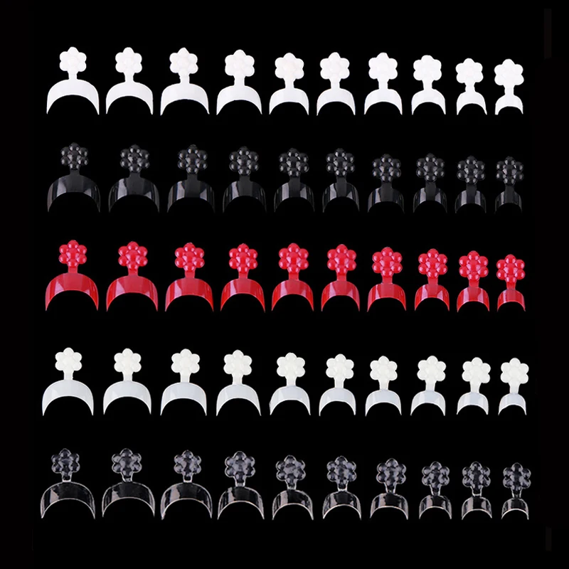 ТИПСЫ 500 шт./пакет французский пряди с креплением на кератиновых пластинах