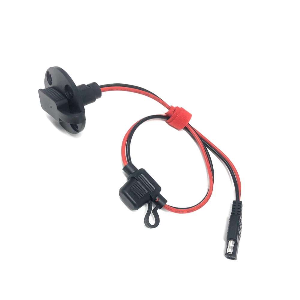 Самодельная розетка SAE боковой порт водонепроницаемый быстрое подключение