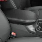 Центральный контейнер BJMYCYY для автомобиля, подлокотник из искусственной кожи с держателем для содержимого, аксессуары для toyota rav4 RAV 4 XA50 2019 2020, чехол