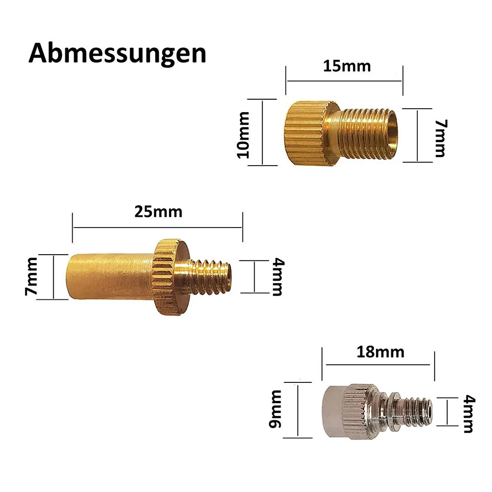 

Inflatable Valve Adapter Ball Needle Connector Set Pipe Cycling Bike Pump