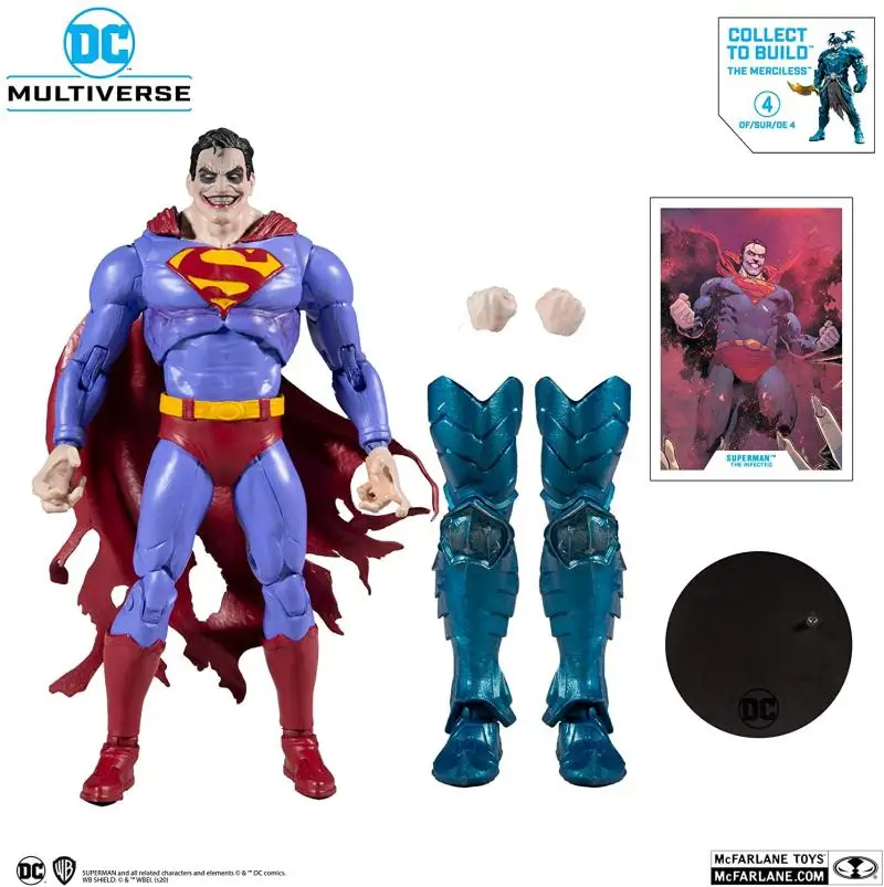 BANDAI McFarlane DC комбинированный человек беспощадный Смеющийся Орел мужской зомби
