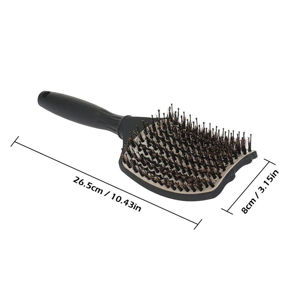 Новая женская щетка для высушивания волос распутывания с волнистыми рядами