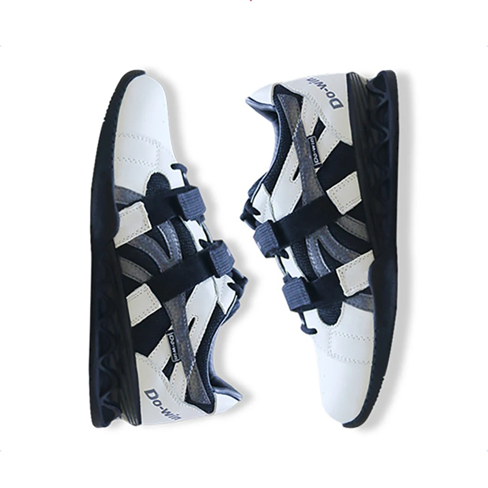 

TaoBo Professional Genuine Leather Weightlifting Shoes Man and Woman Gym Squat Shoes Anti Slip Resistant Weight lifting Shoes
