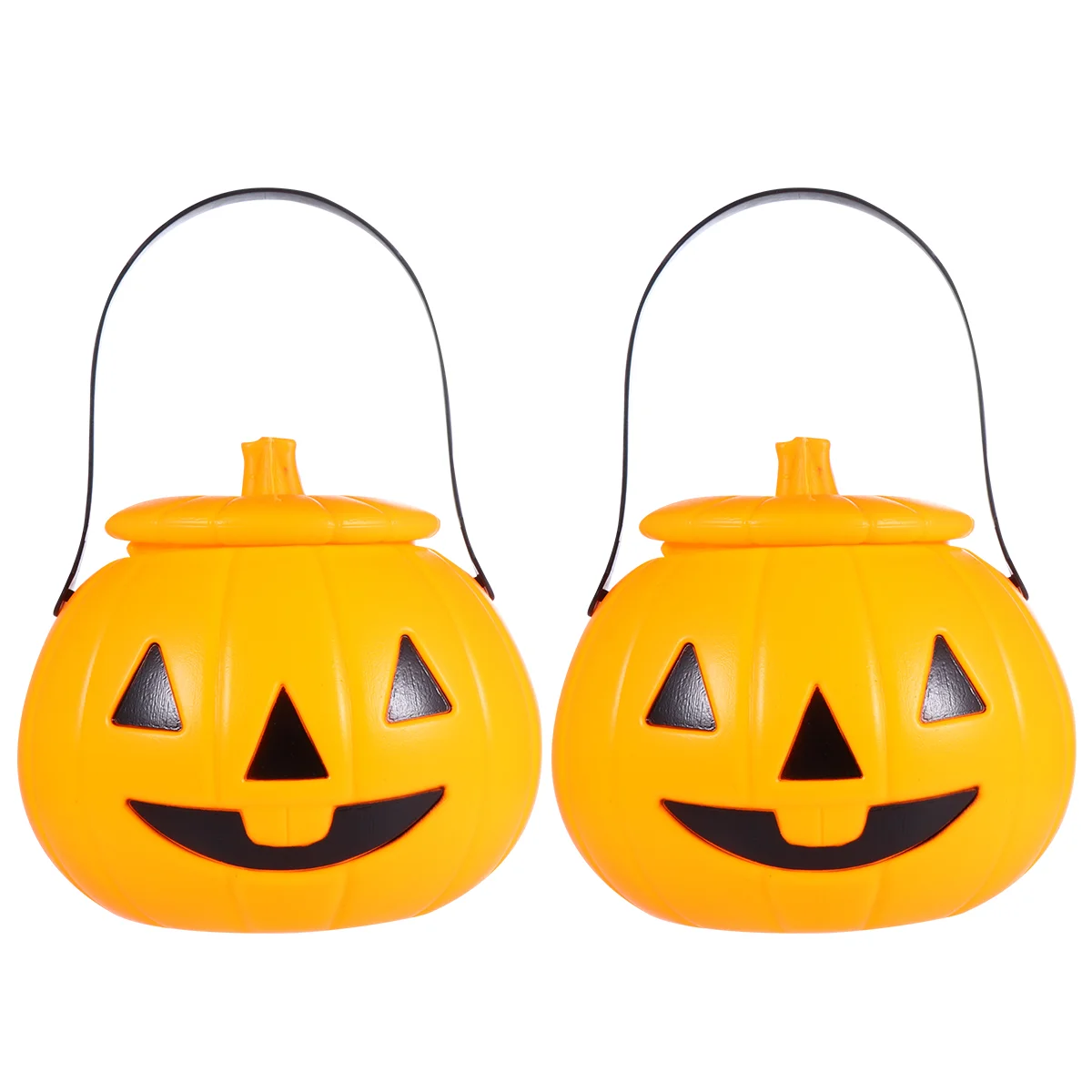 

2 шт., портативное ведро для конфет с крышкой