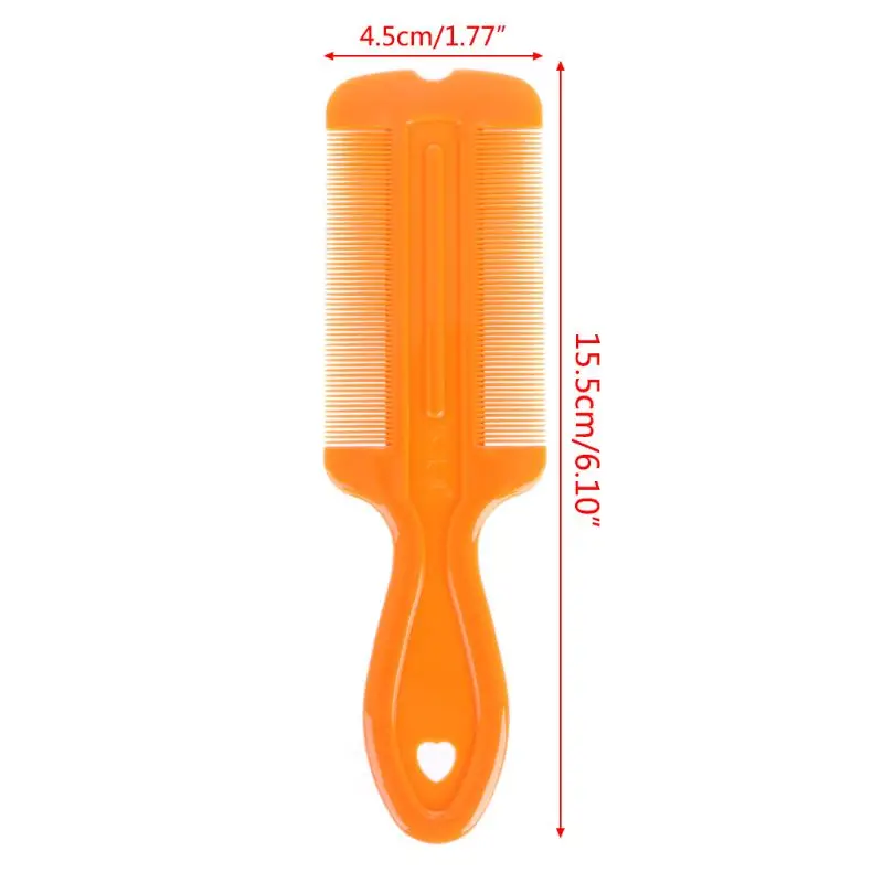 Прямая поставка и оптовая продажа 1 шт. двухсторонняя Расческа с зубной головкой