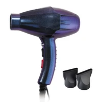 2022 8500w professional hair dryer blow hot air style with two nozzle hot cold air speed adjust salon hair styling tool with