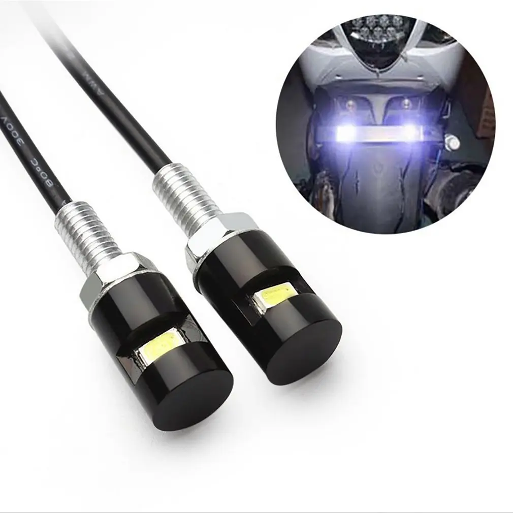 Автомобильный светодиодный фонарь освещения номерного знака 5630 1smd мотоцикл