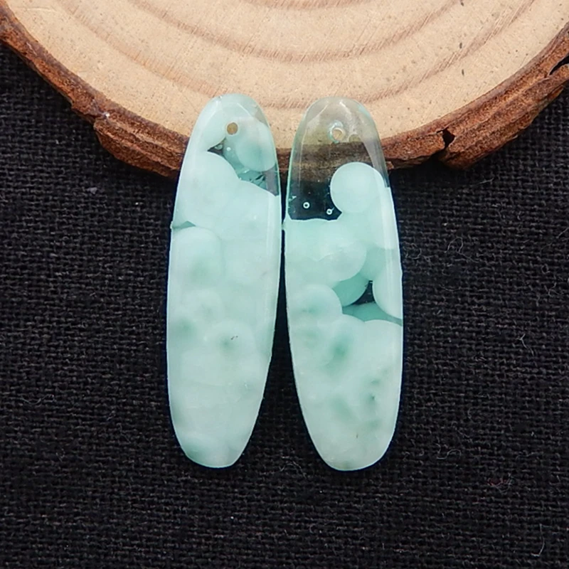 Оптовая продажа драгоценный камень натуральный оникс модные женские серьги