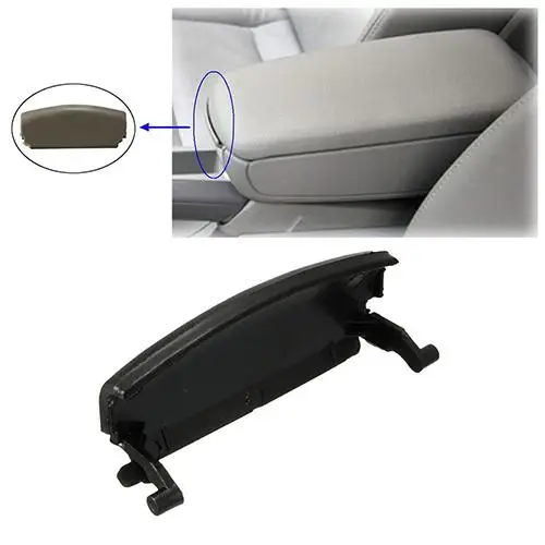 

Black Plastic Armrest Lid Console Cover Latch Clip Catch for Car Au-di A4 B6
