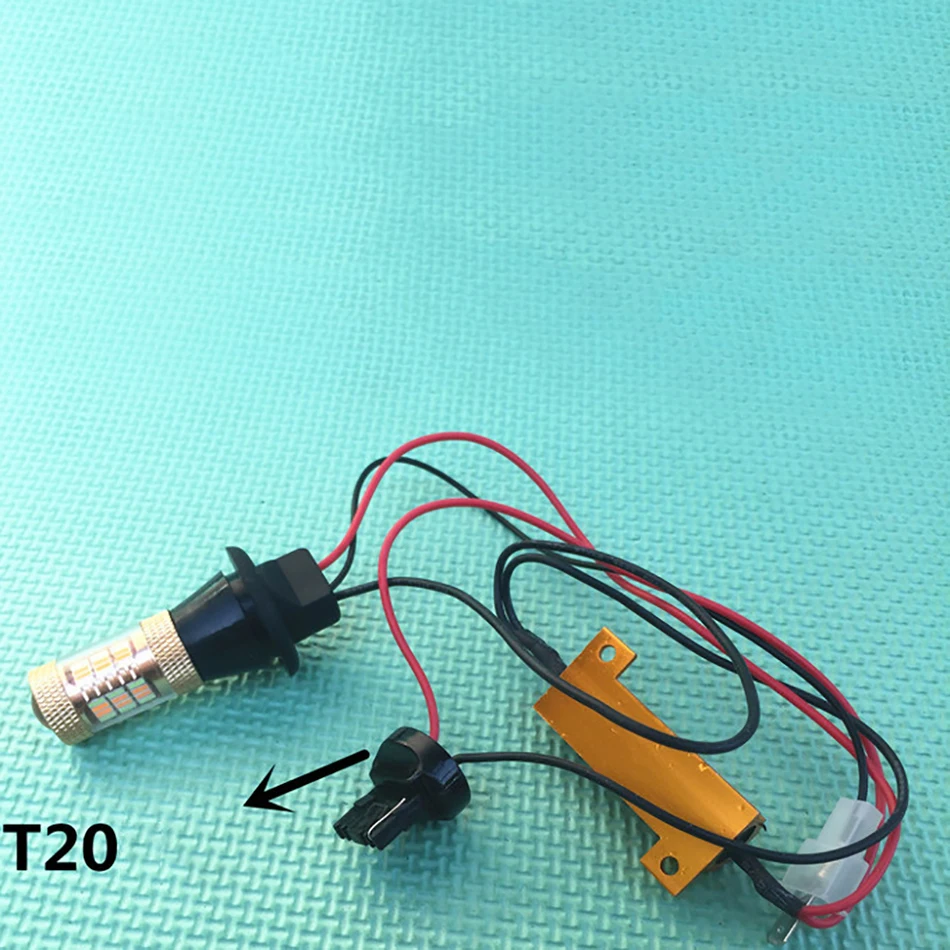 

2pcs/lot T20 S25 1156 42 led light Daytime Running Light+Turn Signal Dual Mode DRL LED Light External Lights High Power BB
