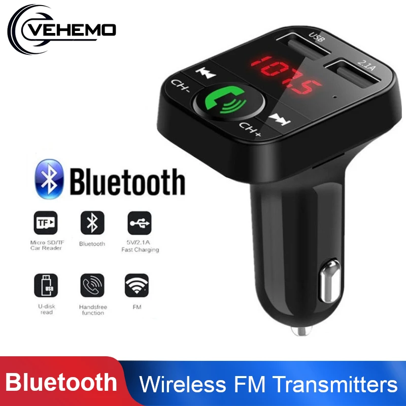 Автомобильный Bluetooth приемник FM передатчики беспроводной аудиоприемник 2 1 + EDR mp3